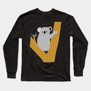 The koala was stunned Long Sleeve T-Shirt